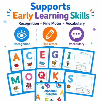 Alphabet Uppercase Taskbox