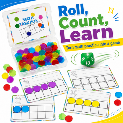LumiStar Math Task Box Set – Counting Counters