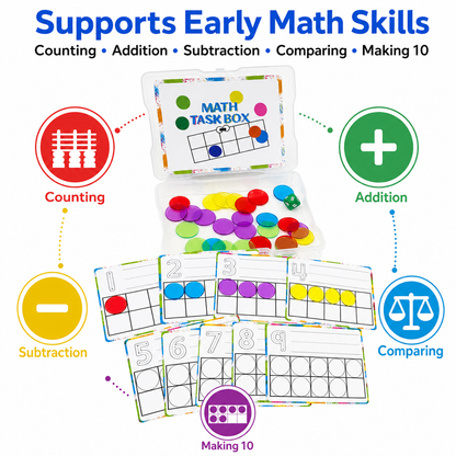 LumiStar Math Task Box Set – Counting Counters